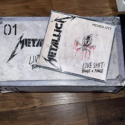 Live Shit: Binge & Purge [Box] By Metallica (CD Nov-1993 3 Discs Elektra... • $45