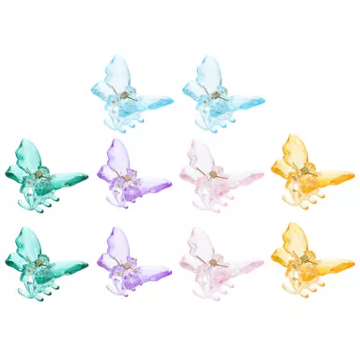  10 Pcs Hair Clasp Clips Jaw Lady Headdress Butterfly Claw Miss Girl • £8.79