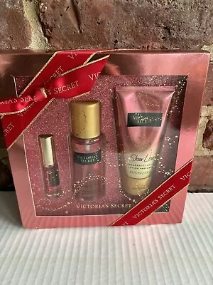 NEW Victoria’s Secret 3 Piece Gift Set Sheer Love Fragrance Mist & Lotion • $54.99