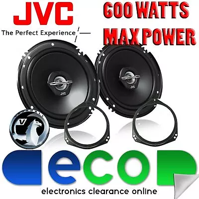 Vauxhall Corsa B Combo 1993-00  JVC 17cm 600 Watts 2 Way Front Door Car Speakers • £37.99