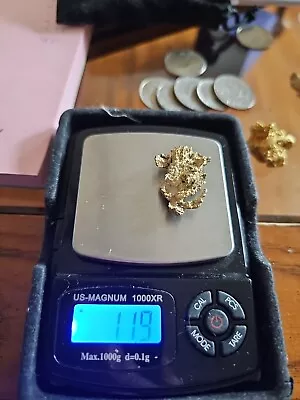 Gold Nugget 22 To 24k 11.9 Grams • $1045