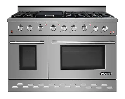 $3699 • Buy NXR SC 48  Stainless Steel Gas Range, 6 Burner With Convection Oven SC4811