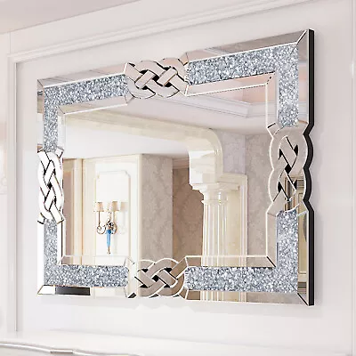 Wisfor Aesthetic Wall Mirror Decor Unique Decorative Vanity Bathroom Mirror • $149.90