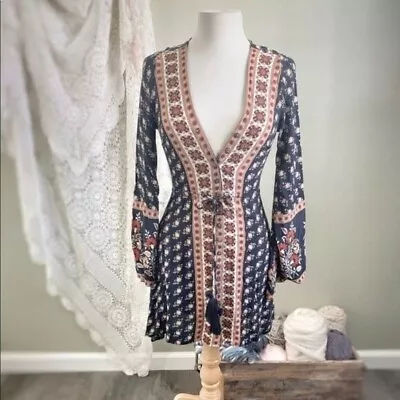 $30 • Buy ARNHEM Vintage Moondance Kimono/Mini Dress Size 8