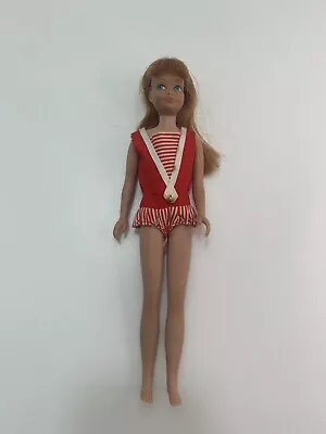 Vintage 1963 Skipper  Doll Red Hair With Outfit Used Condition • $15.50