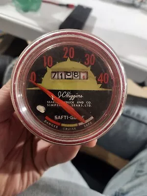 Sears Roebuck And Co. / JC Higgins Vintage Bicycle Speedometer Vintage Schwinn • $20