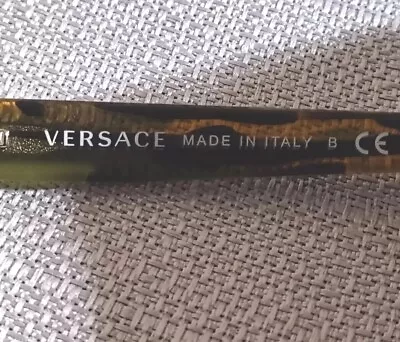Versace Glasses Womens Green Reading Tortoise 54-17-140 Italian Frames Only 3112 • $24.57