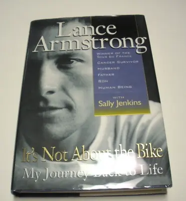 Lance Armstrong Cyclist7 Time Tour De France Winner Last One W/coa Signed Book • £166.28