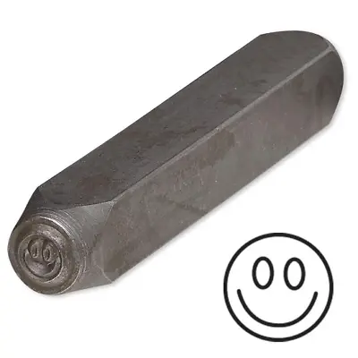 Smiley Face Steel Stamp Punch Tool Design Embellish Metal Jewelry Blanks 38 • $11.99
