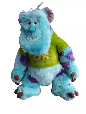 Disney Pixar Monsters University Sully Plush 17  Tall OK Shirt Very Soft  • $9.99