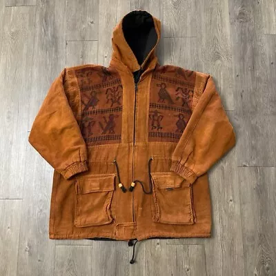 Vintage Hand Made Western Aztec Full Zip Jacket Size L/XL  • $45