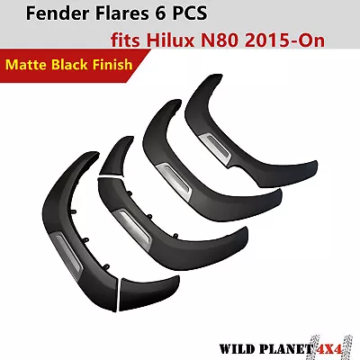 Fender Flares For Toyota Hilux Revo N80 2015 Onwards SR5 SR Wheel Arch Rogue Des • $229