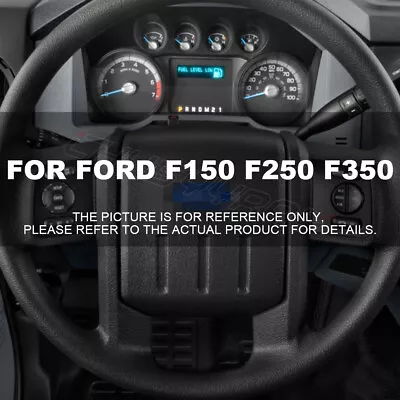 $18.12 • Buy 15  Steering Wheel Cover Genuine Leather For Ford F150 F250 F350 Super Duty