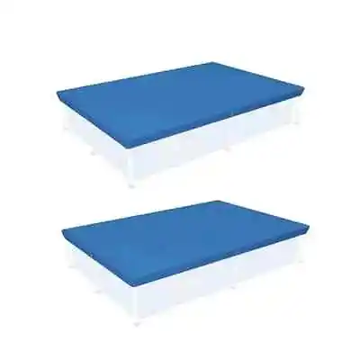 $31.49 • Buy Flowclear 5ft X 7ft Rectangular Blue Ground Pool Leaf Cover(2Pk) (Free Shipping)