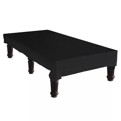 Standard Pool Snooker Billiard Table Cover 9ft Black Easter Gifts • $28.95