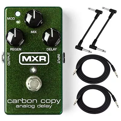 MXR M169 Carbon Copy Analog Delay Pedal With Cables • $149.99