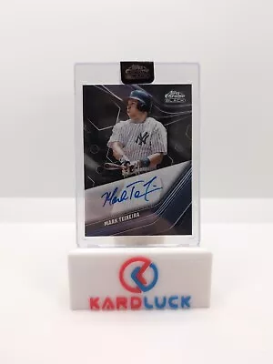 Mark Teixeira 2023 Topps Chrome Black Base Autograph Yankees Auto  • $15