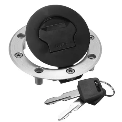 Fuel Filler Door Gas Tank Cap Cover With Lock For SUZUKI GSXR 600 750 1000/ NEW • $32.48