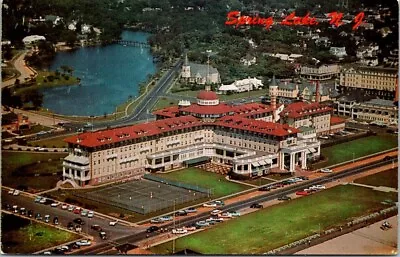 Aerial View Of The Monmouth Hotel Spring Lake NJ Postcard 1960s A24 • $12.95