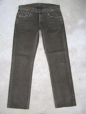 J Brand Kane Jean Men Sz 31 X 29 Slim Straight 100% Cotton Olive Distressed Wash • $37.95