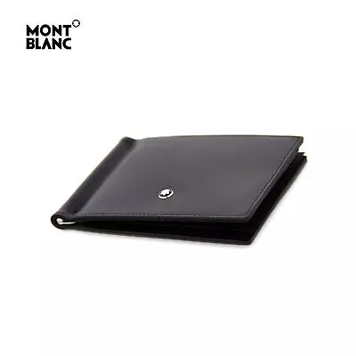 Montblanc Meisterstück Natural Leather Wallet With Money Clip For Men • $84.88