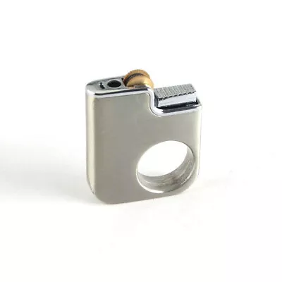 **METAL** Key-chain Butane Gas Flame Mini Ring Lighter 'Man Gift' Idea -3 Colors • $8.99