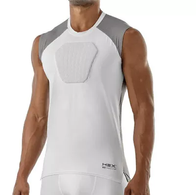 McDavid Hex Sternum Shirt With Chest Protection Pad - Adult Small • $30