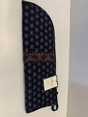 NWT VERA BRADLEY  Curling Iron Flat Iron Cover Travel Case Vintage Navy • $9.99