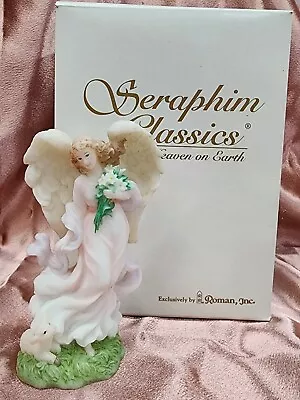 Seraphim Classics Faith The Easter Angel Figurine #81660 Roman Inc 1999 X026 • $19.50