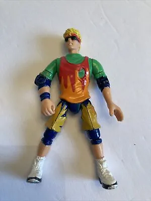 Johnny Jonny Quest X-Treme Action Figure Vintage HB LGT 1996 Blonde Toy 3.5” • $8.50