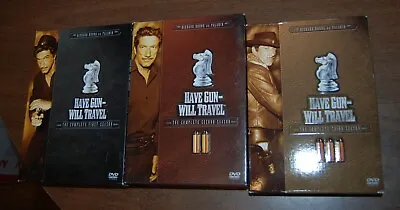 $18.99 • Buy Have Gun Will Travel Seasons 1-3 DVD Sets