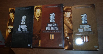 $18.99 • Buy Have Gun Will Travel Seasons 1-3 DVD Sets