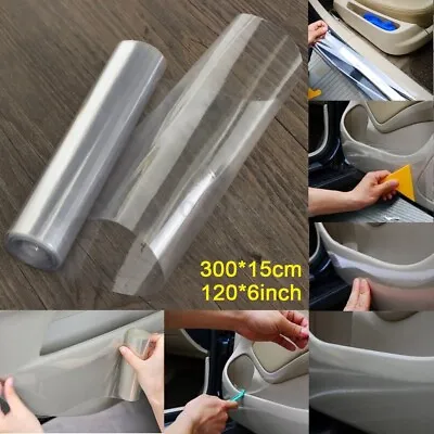 3M Car Paint Protection Film Clear PVC Anti Scratch Wrap Guard Roll Transparent • $12.99