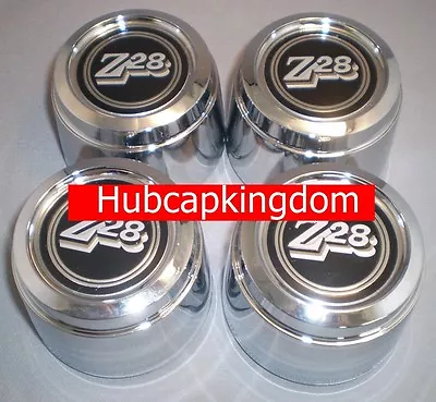 1977-1979 CHEVROLET CAMARO Z28 Z-28 15  Turbine Wheels Hub Center Cap SET Of 4 • $74.92