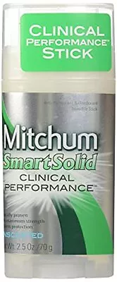 Mitchum Men Smart Solid Antiperspirant Deodorant Unscented 2.5oz. • $18.39