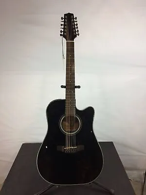 Takamine GD30CE-12 G30 Series 12-String Acoustic-Electric Guitar Black • $412