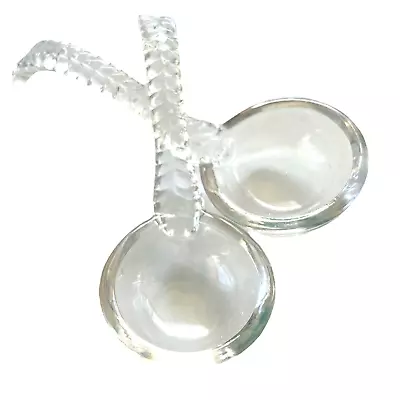 Vtg Two Duncan Miller Teardrop Glassware Condiment Jelly Spoon Mini Ladles • $20