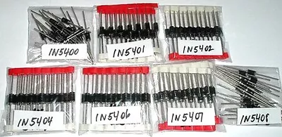 3A Diode Assortment 3 Amp Assorted Rectifier Diodes 175 • $16.99