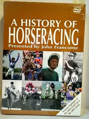 New & Sealed A History Of Horseracing Presented By John Francome Double Dvd... • £9.99