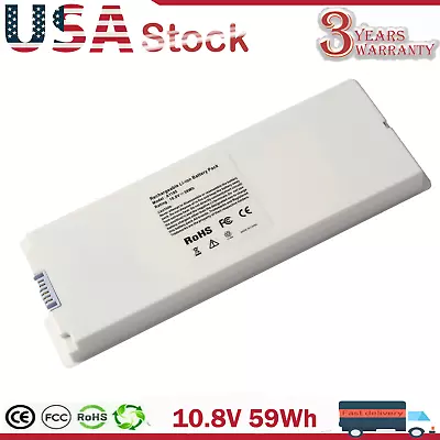 Laptop Battery A1185 For Apple MacBook 13  A1181 MA561 MA566 (2006-2009) 59Wh • $19.95