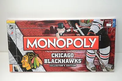NEW Factory Sealed Monopoly Chicago Blackhawks Collector's Edition 2010 NHL • $59