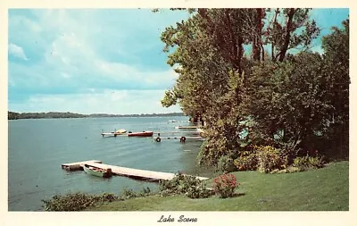 Lake Scene CK 315 Greetings From Mifflinburg Pa Curteichcolor • $6.99