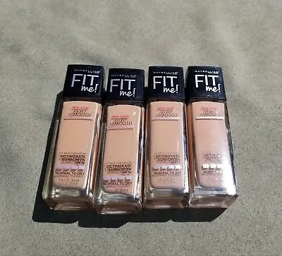 Maybelline Fit Me Liquid Foundation Lot Of 4 #130 • $19.90