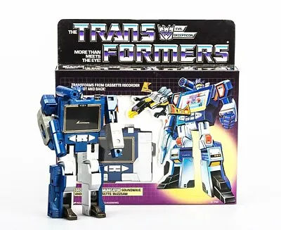 Transformers G1 Soundwave Condor Cassette Buzzsaw Action Figure Toy New • $93.50