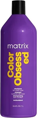 Matrix NEW Total Results Color Obsessed Shampoo 1000ml/1 Litre (Was Color Care) • £18.39