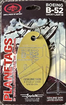 £47.50 • Buy Planetags : Boeing B52 Stratofortress Bomber “lucky Lady Iii” - Green Tag