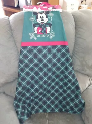 Disney Mickey Mouse Yuletide Fun CHRISTMAS Reindeer Kitchen Full Apron NEW • $14.99