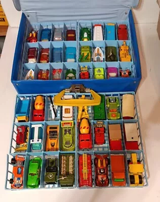 48 Vintage Matchbox Superfast W/Case. Various Conditions. See Photos • $66