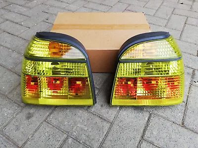 $299 • Buy VW Golf 3 Mk3 Cabrio Mk4 GTI 16V TDI VR6 Syncro In.pro. Yellow Euro Tail Lights