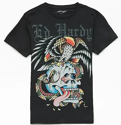 Ed Hardy Battle Skull T-Shirt - Men's Size S - NWT $65.00 ORIGINAL • $29.98